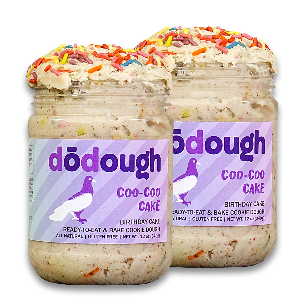 2-Pack Gluten Free Coo-Coo Cake Cookie Dough